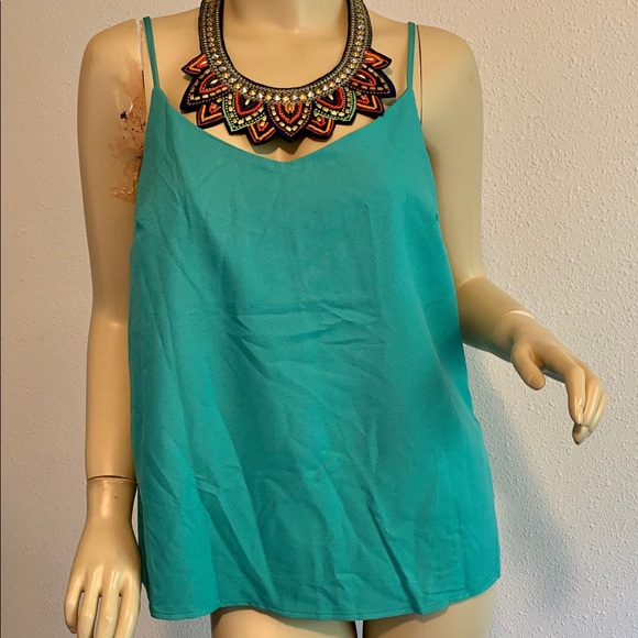 NEW❤️BEAUTIFUL TURQUOISE TOP, SLEEVELESS - Picture 3 of 6